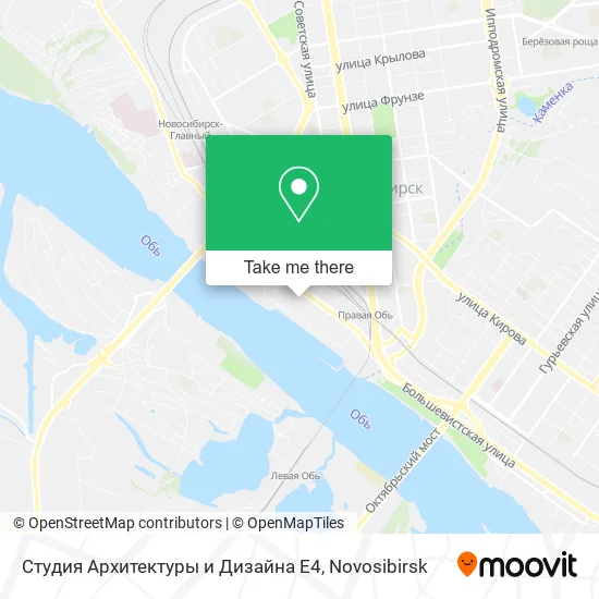 Студия Архитектуры и Дизайна Е4 map