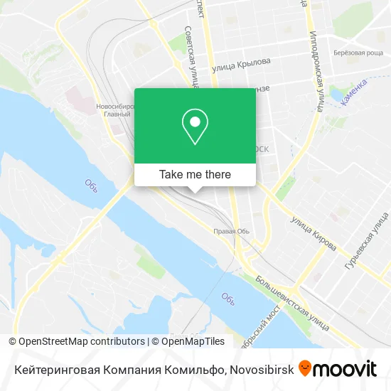 Кейтеринговая Компания Комильфо map