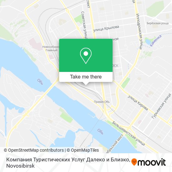 Компания Туристических Услуг Далеко и Близко map