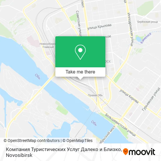 Компания Туристических Услуг Далеко и Близко map