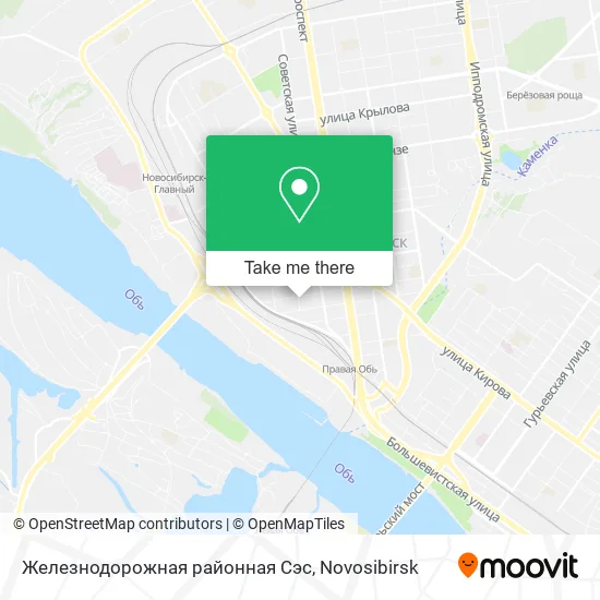 Железнодорожная районная Сэс map