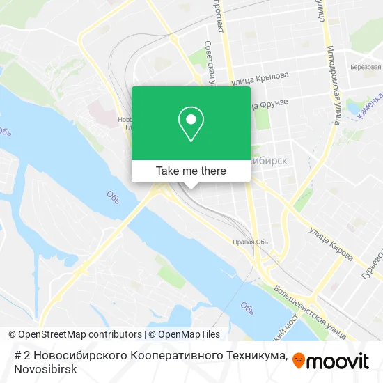 # 2 Новосибирского Кооперативного Техникума map