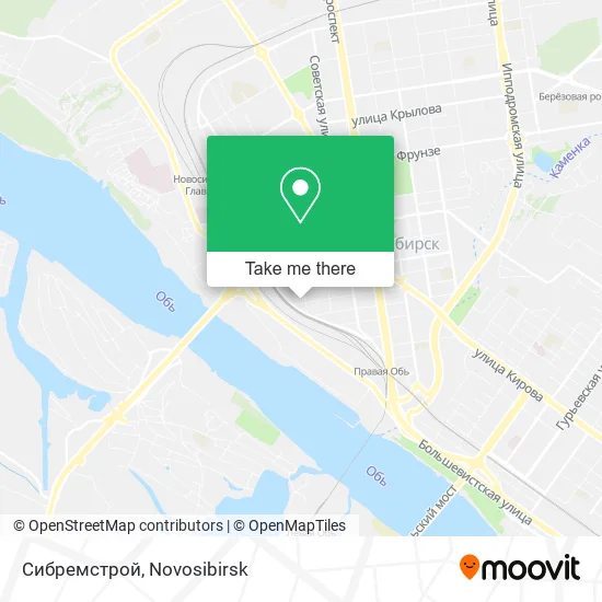 Сибремстрой map
