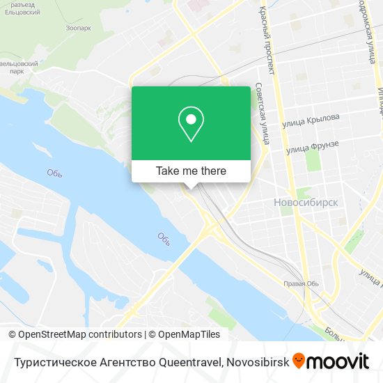 Туристическое Агентство Queentravel map