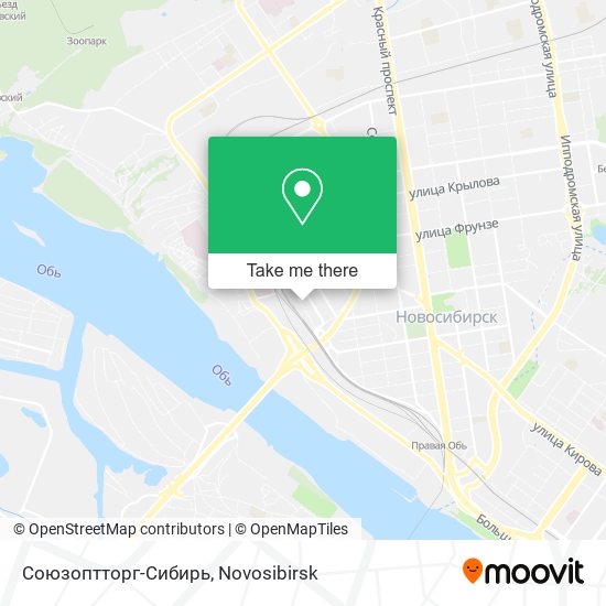 Союзоптторг-Сибирь map