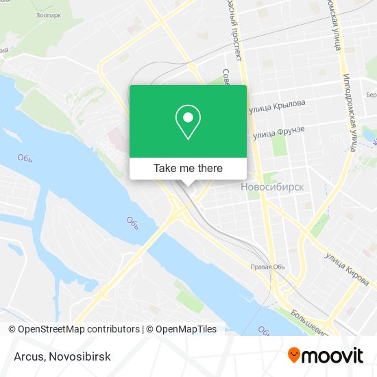 Arcus map