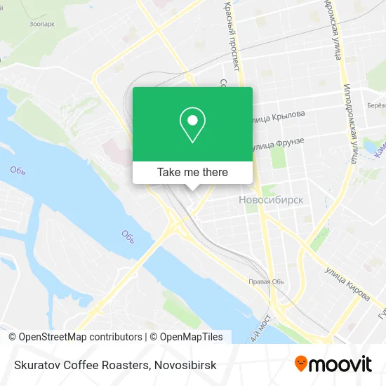 Skuratov Coffee Roasters map