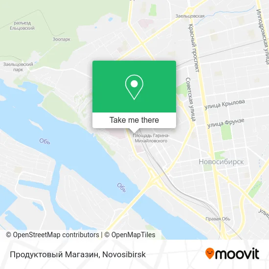 Продуктовый Магазин map