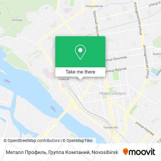 Металл Профиль, Группа Компаний map