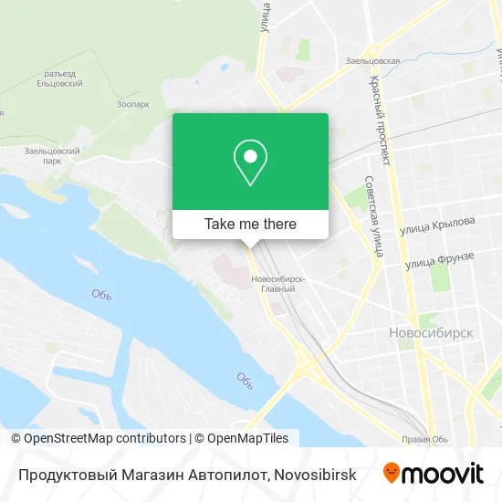 Продуктовый Магазин Автопилот map