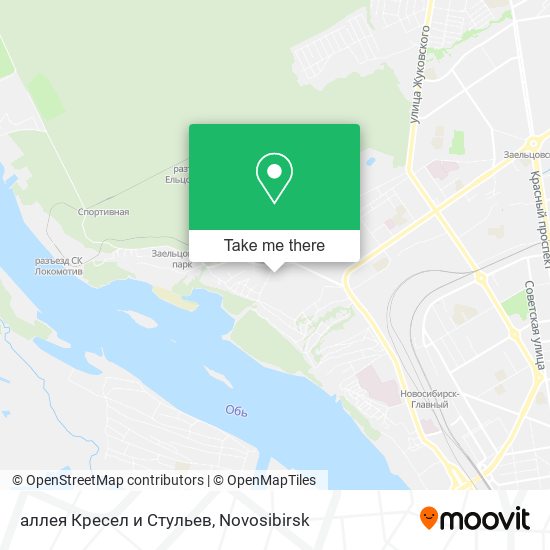 аллея Кресел и Стульев map