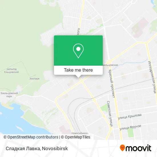Сладкая Лавка map