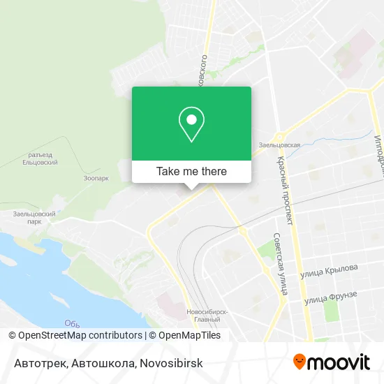 Автотрек, Автошкола map