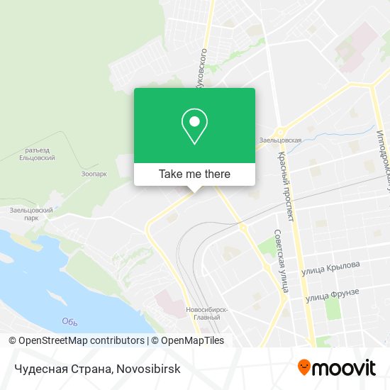 Чудесная Страна map