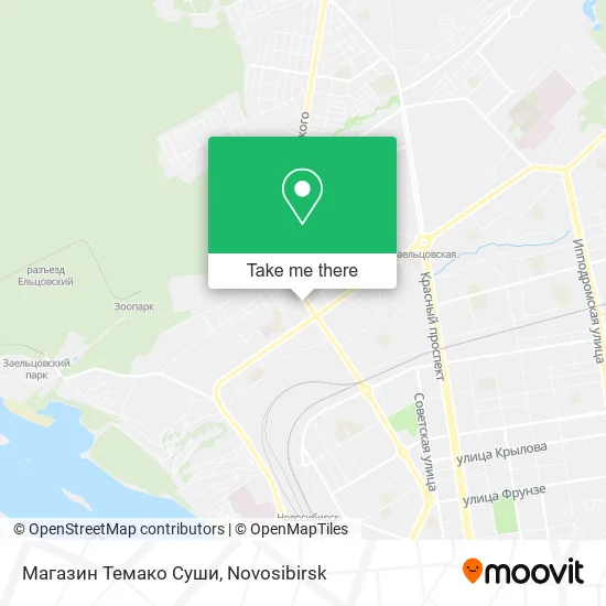 Магазин Темако Суши map
