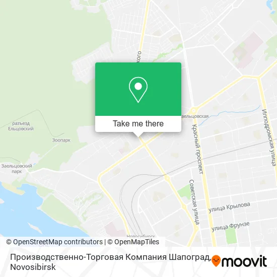 Производственно-Торговая Компания Шапоград map