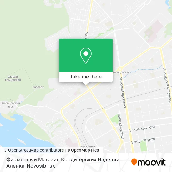 Фирменный Магазин Кондитерских Изделий Алёнка map