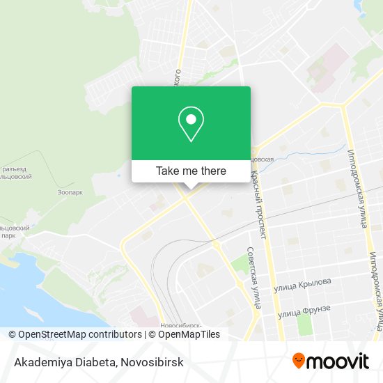 Akademiya Diabeta map