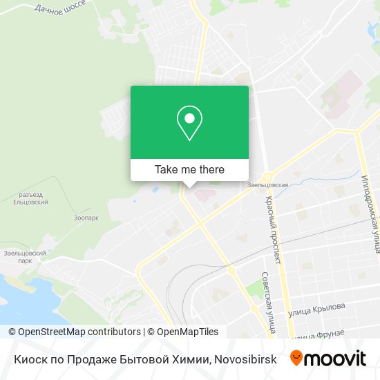 Киоск по Продаже Бытовой Химии map