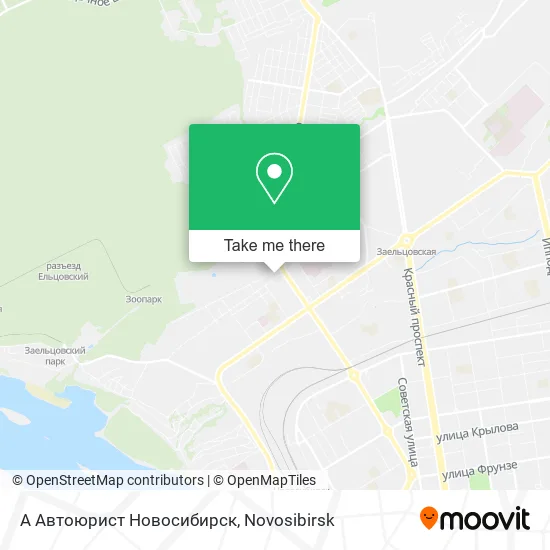 А Автоюрист Новосибирск map
