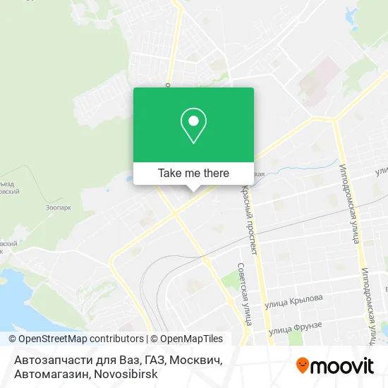 Автозапчасти для Ваз, ГАЗ, Москвич, Автомагазин map