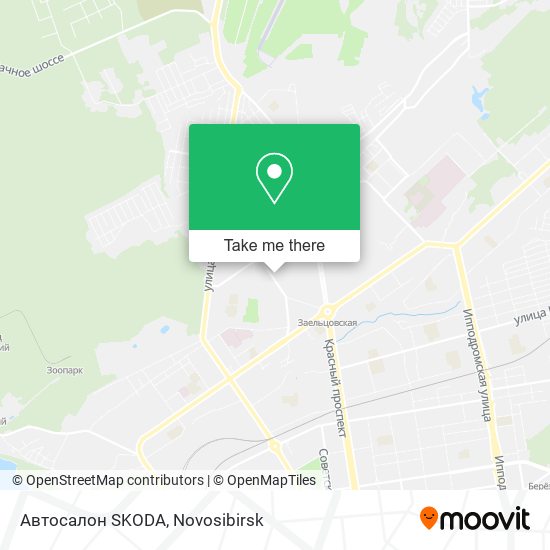 Автосалон SKODA map
