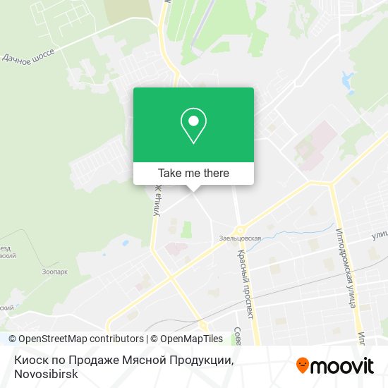 Киоск по Продаже Мясной Продукции map