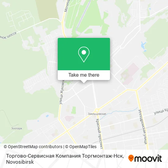 Торгово-Сервисная Компания Торгмонтаж-Нск map