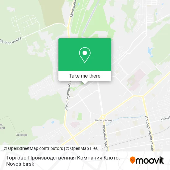 Торгово-Производственная Компания Клото map
