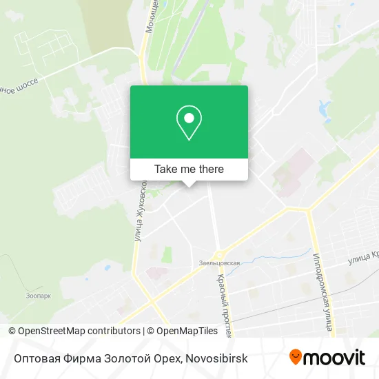 Оптовая Фирма Золотой Орех map