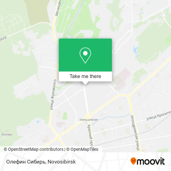 Олефин Сибирь map