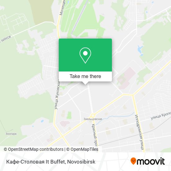 Кафе-Столовая It Buffet map