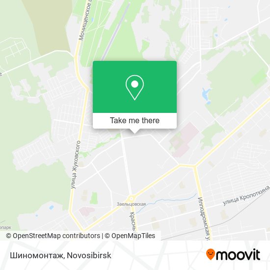 Шиномонтаж map