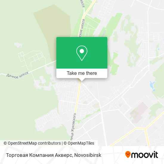 Торговая Компания Акверс map