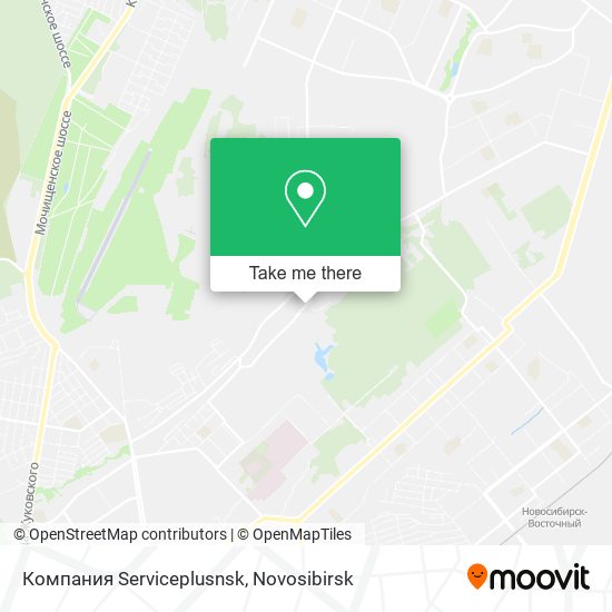 Компания Serviceplusnsk map