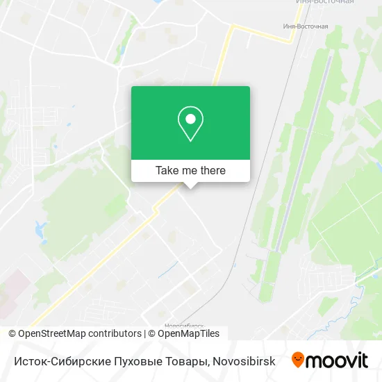 Исток-Сибирские Пуховые Товары map