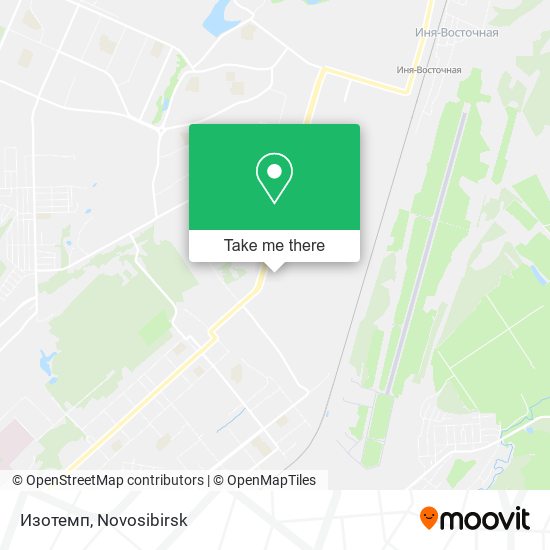 Изотемп map