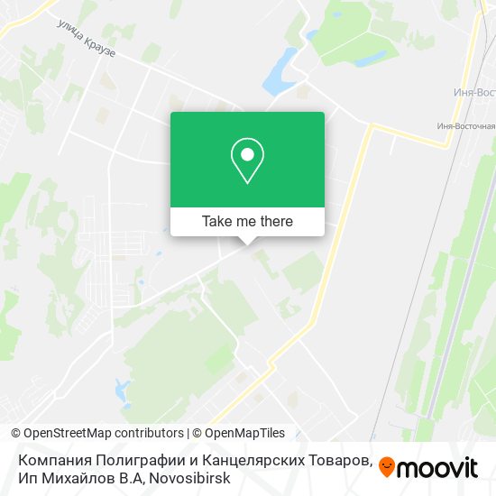 Компания Полиграфии и Канцелярских Товаров, Ип Михайлов В.А map