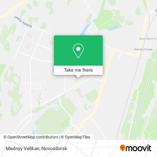Mednyy Velikan map