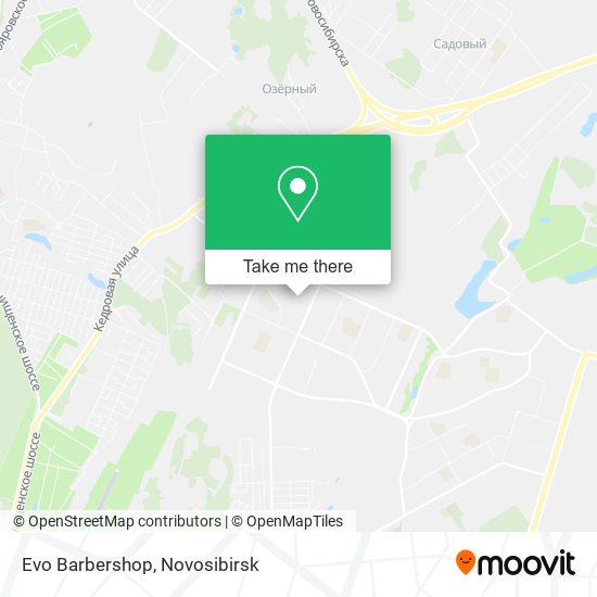 Evo Barbershop map