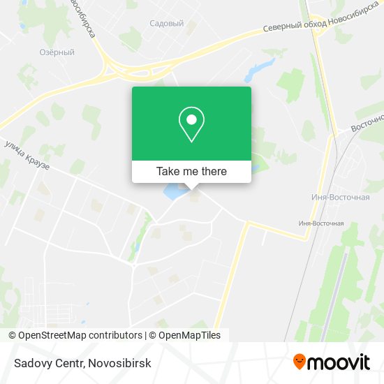 Sadovy Centr map