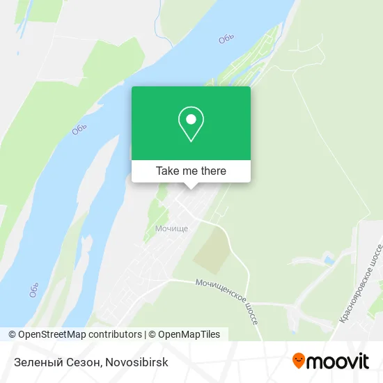 Зеленый Сезон map