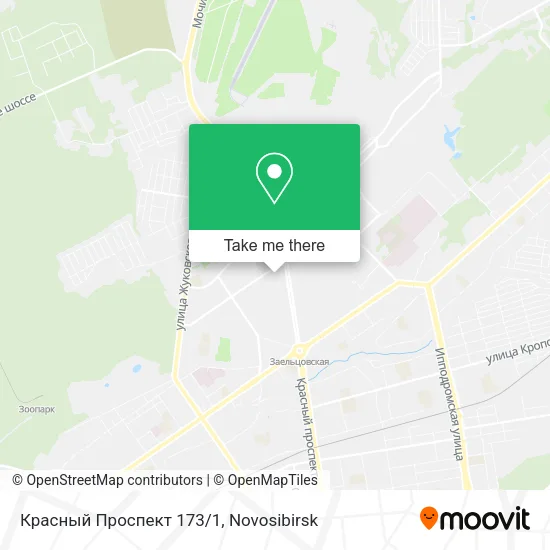 Красный Проспект 173/1 map