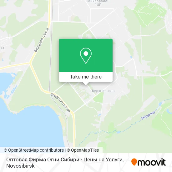 Оптовая Фирма Огни Сибири - Цены на Услуги map