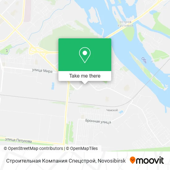 Строительная Компания Спецстрой map