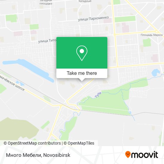 Много Мебели map