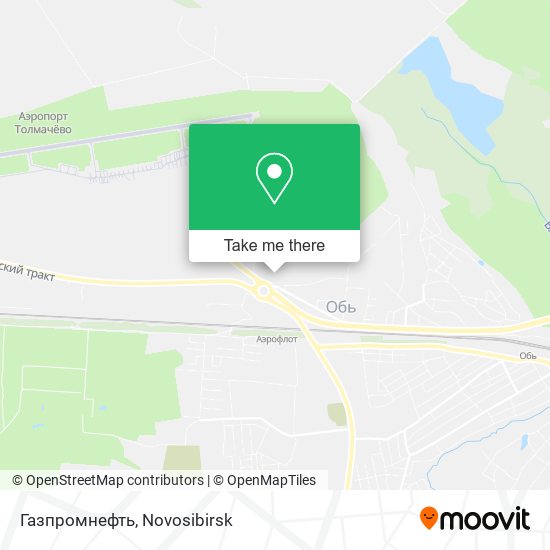 Газпромнефть map