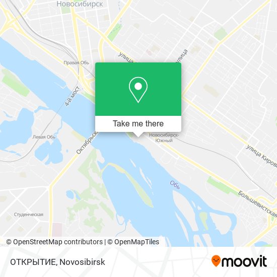ОТКРЫТИЕ map