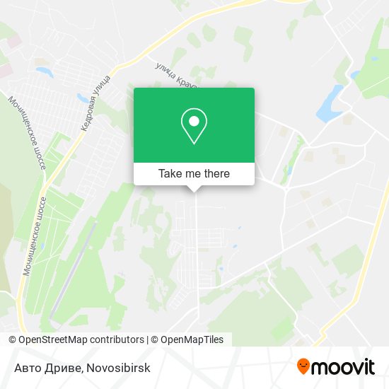 Авто Дриве map