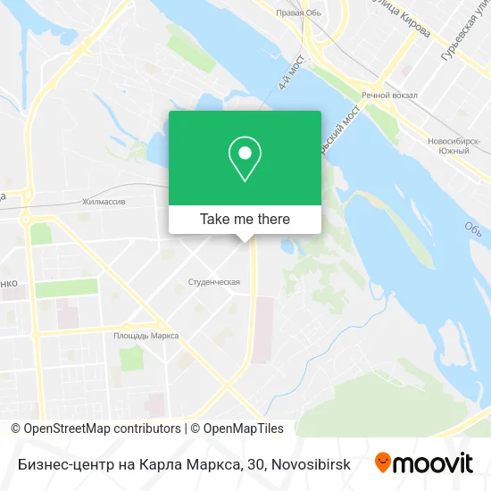 Бизнес-центр на Карла Маркса, 30 map